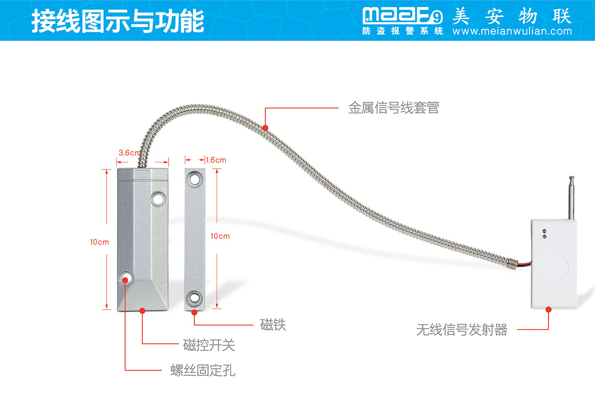 卷帘门磁