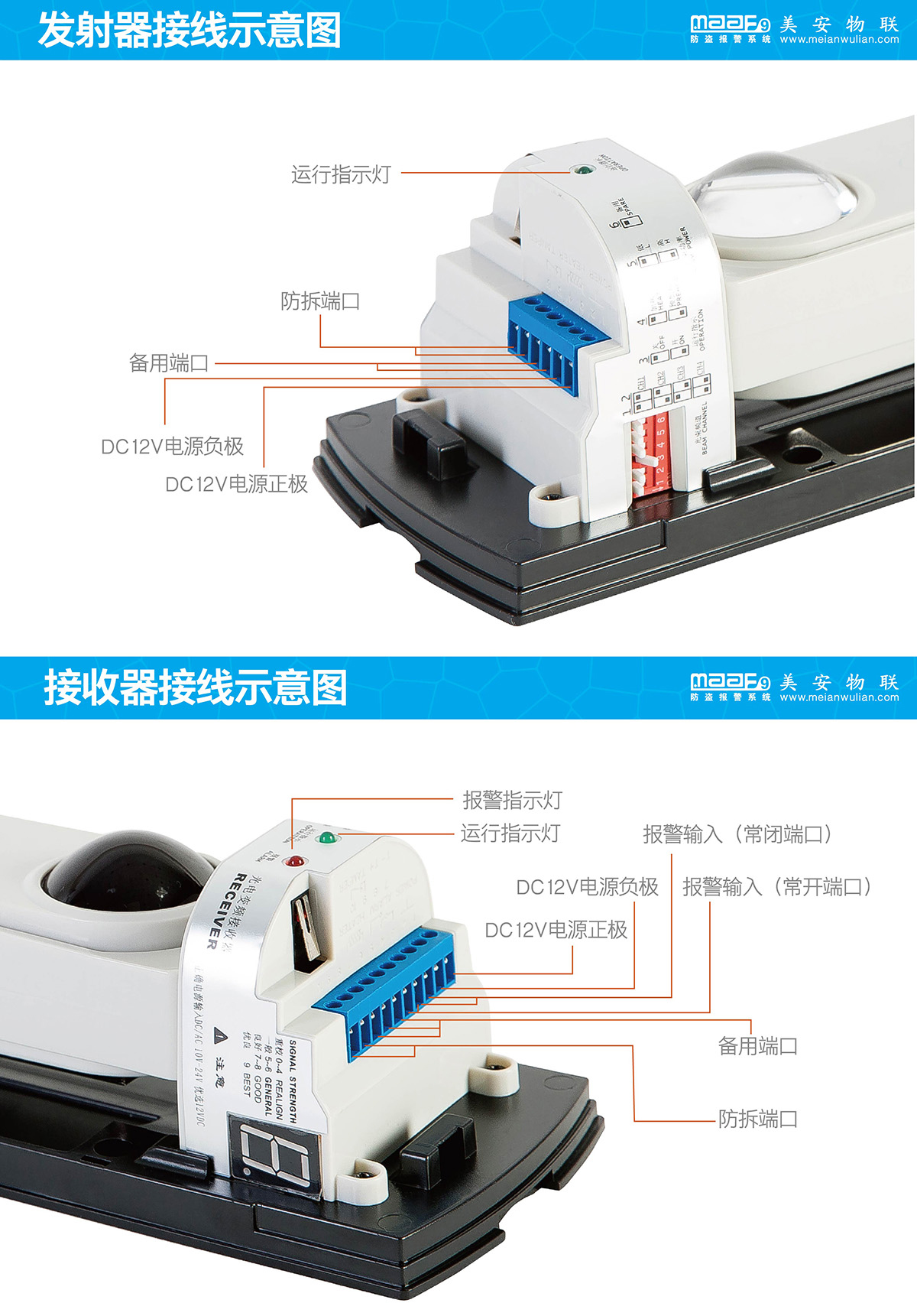 ABT二光束变频红外对射主动入侵探测器